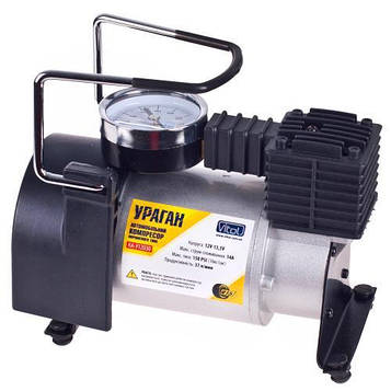 Компресор "Ураган" КА-У12030 100psi/14Amp/37л/прикур.+перехідник (КА-У12030)