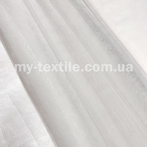Тканина фатин м'який (Kristal Tul) Білий
