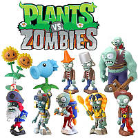 Набор Игрушек Plants vs Zombies Зомби и Растения 10 шт Растения против Зомби (00483)