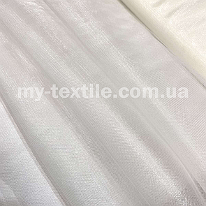 Тканина фатин м'який (Kristal Tul) Молоко