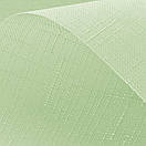 Салатові рулонні штори Льон. Тканинні ролети Len,, фото 2