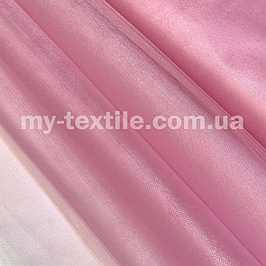 Тканина фатин м'який (Kristal Tul) Рожевий