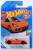 Машинка Хот Вилс Hot Wheels Chevrolet Corvette ZR1 Convertible Factory Fresh 2/10 Mattel GHB34-M9C0B