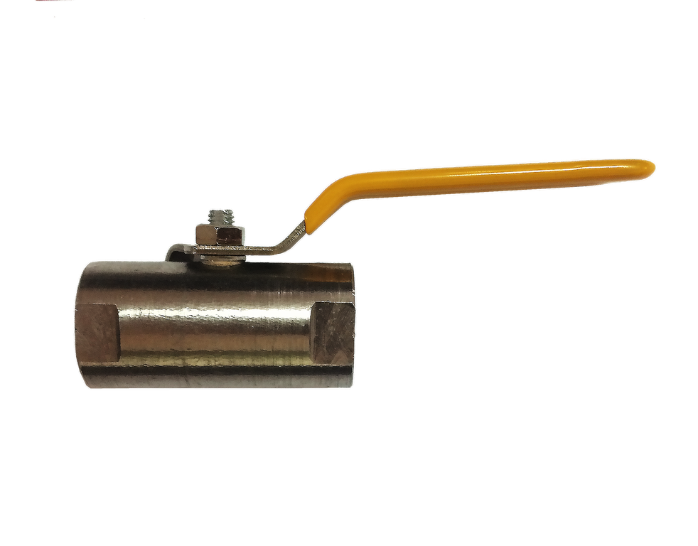 Кран кульовий нержавіюча сталь 1/2" ГШ ручка, фото 1