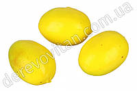 Лимоны декоративные, 2.5×4 см, 100 шт.