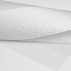 Рулонні штори день-ніч з люрексом. Білий. Тканинні ролети,