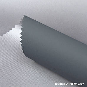 Рулонні штори. Тканинні ролети Boston Термо Blackout. Темно-сірий,