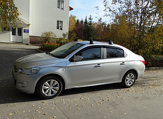 Дефлектори вікон Citroen C-Elisee седан 2012 -2015. Вітровики на Citroen C-Elisee