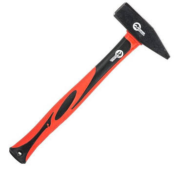 Молоток 1000 м, ручка з фібергласу INTERTOOL HT-0210