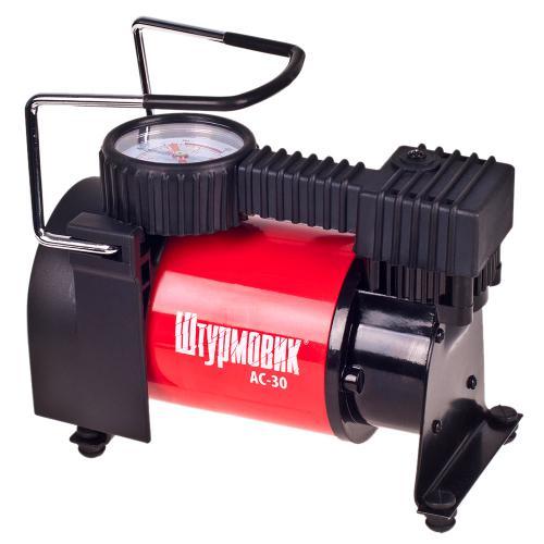 Компресор "Штурмовик" AC-30 100psi/12Amp/37 л/прикурювач (AC-30), фото 1