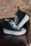 Жіночі кеди Converse x JW Anderson Birds Star Hike Hi Black 164840C, фото 4