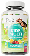 Детские витамины желейки Earths Creation Kids Multivitamin 60 жевательных конфет