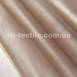 Тканина фатин м'який (Kristal Tul) Кава з молоком