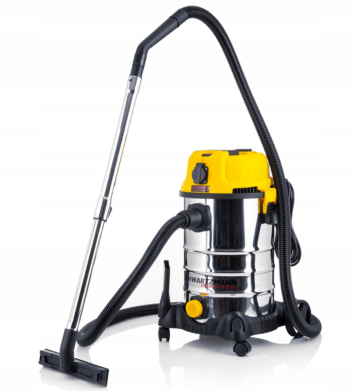 Промисловий пилосос Schwartzmann Professional 1800 Вт/ 210мБар / 30л, фото 1