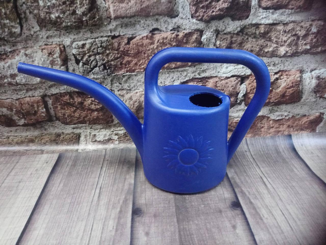 Лійка "Сонце" 1.8 л синя, фото 1