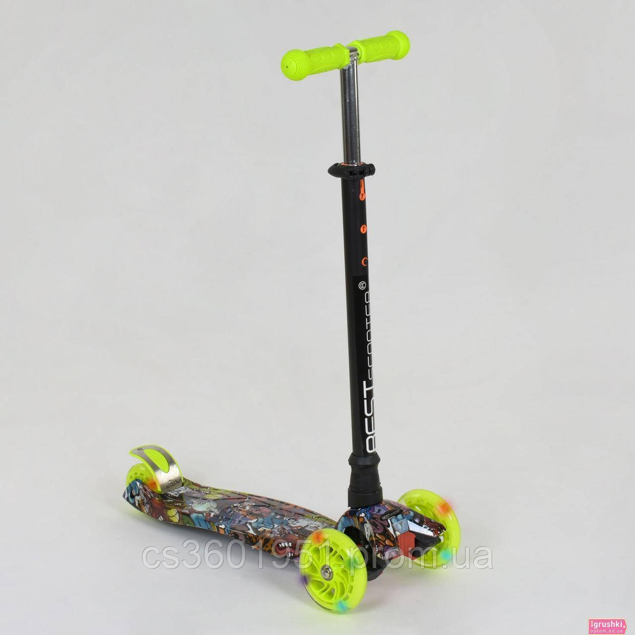 Самокат Best Scooter Maxi свет.колеса