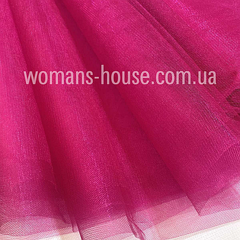 Фатин м'який (Kristal Tul) Фуксія
