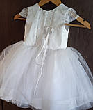 Бальна пишна сукня на ранок і свято Перлина на 9 міс, 1 рік, 2 роки, фото 2