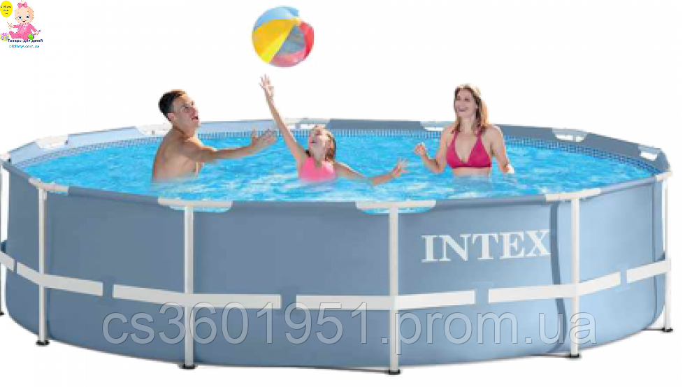 Каркасный бассейн 26720 "Intex" полная комплектация 427-107 см