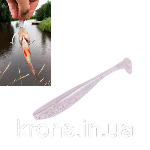 10x Віброхвіст приманка їстівна силіконова Easy Shiner 7.5см 2г Amlucas, фото 1