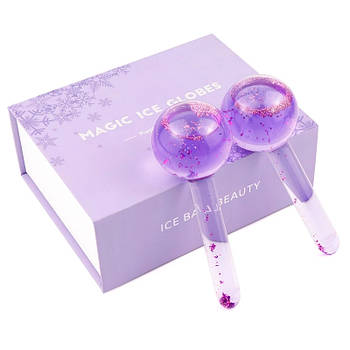 Кріосфери Ice Globes Pink для масажу особи
