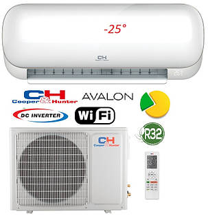Кондиціонер Cooper&Hunter CH-S09FTXB Avalon Inverter, фото 1