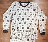 Піжама дитяча, трикотажна без начосу. Бавовна 7/122 р, фото 4