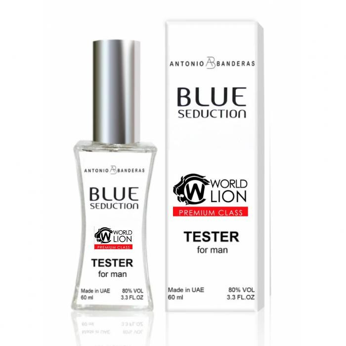 Тестер чоловічий Antonio Banderas Blue Seduction for Men, 60 мл