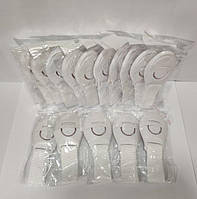 Замки безпеки для дітей 15 шт Захист на меблі від дітей Vela універсальні тканинні Білий