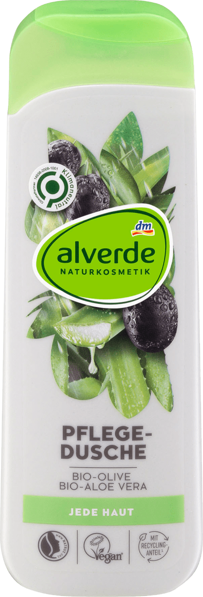 Гель для душу alverde NATURKOSMETIK Bio-Olive Aloe Vera, 250 мл, фото 1
