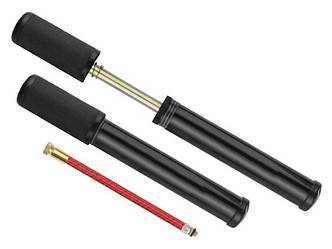 Насос велосипедний BEE S295-3-250 пластик зі шланогом, AV, довжина 250 мм