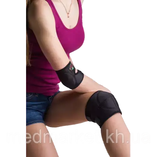 Бандаж на лікоть і коліно з магнітними елементами БМ-1