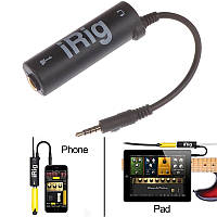 IRig звуковая карта для подключения электрогитары к смартфону
