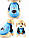 Толстовка для кішок «Мультяшки», синій (Салі) 2XL, фото 3