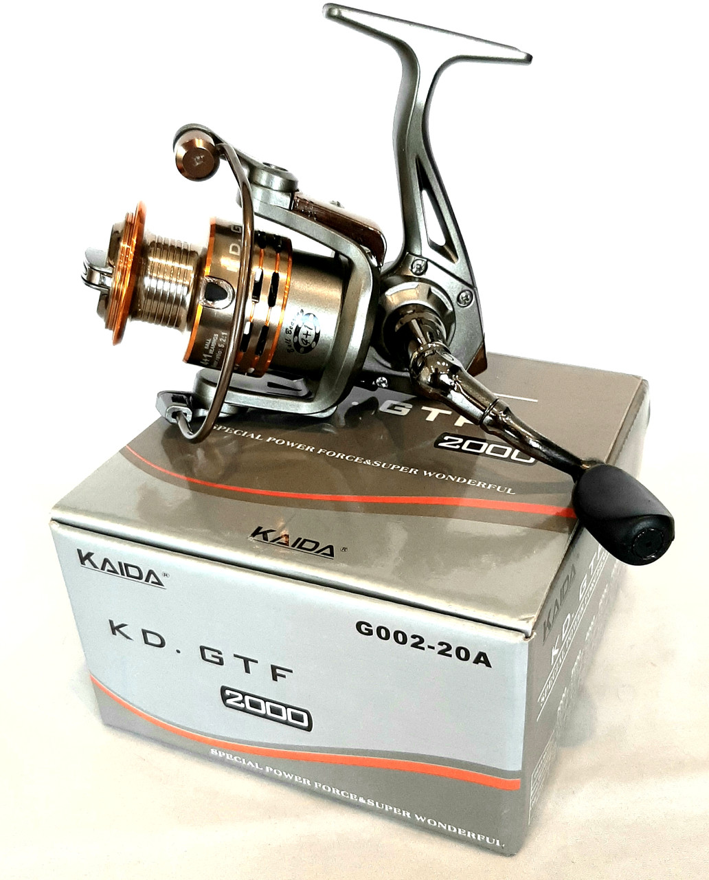 Спиннинговая рибальська котушка Kaida ( Weida) KD.GTF 3000, спиннинговая ловля