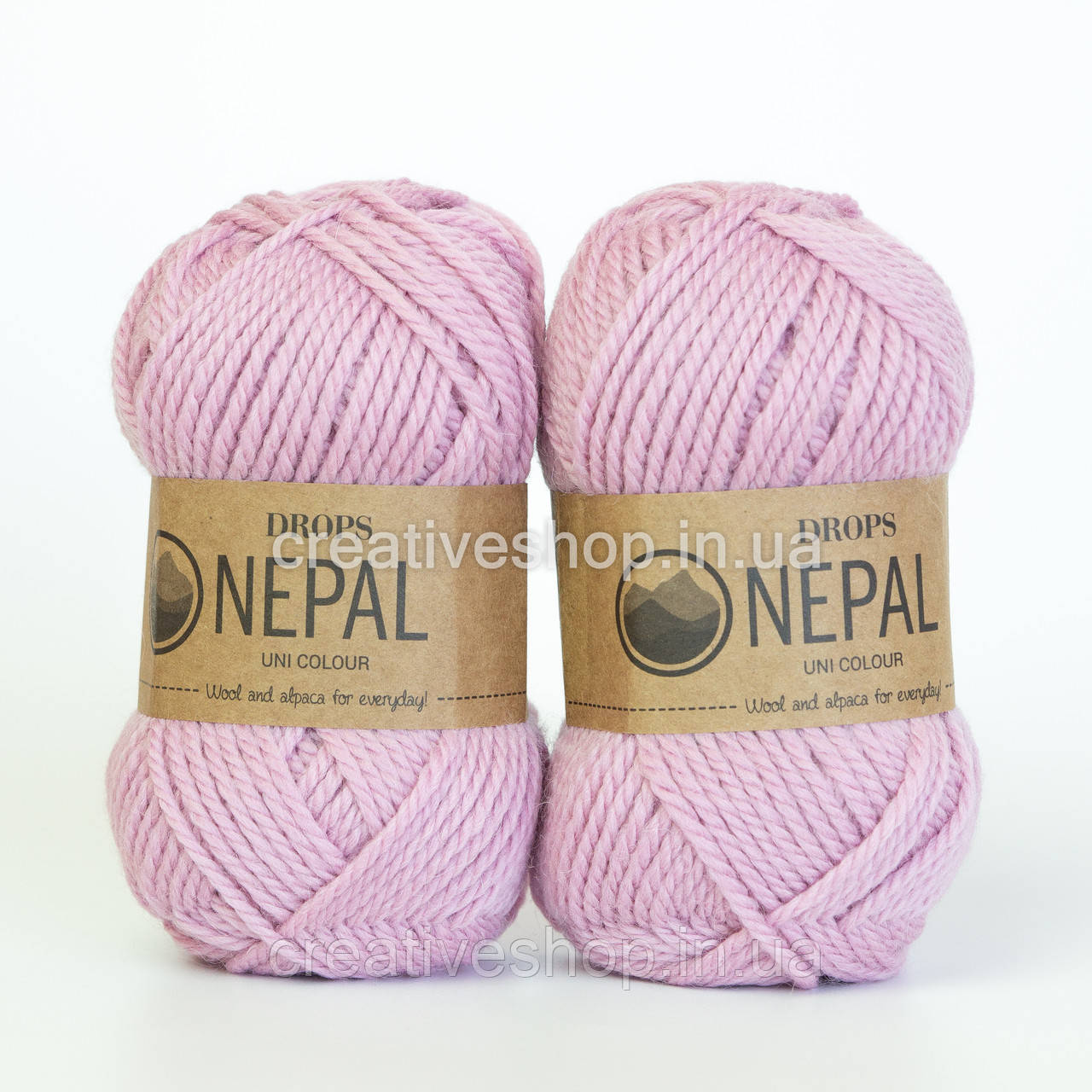 Пряжа Drops Nepal (колір 3720 medium pink)