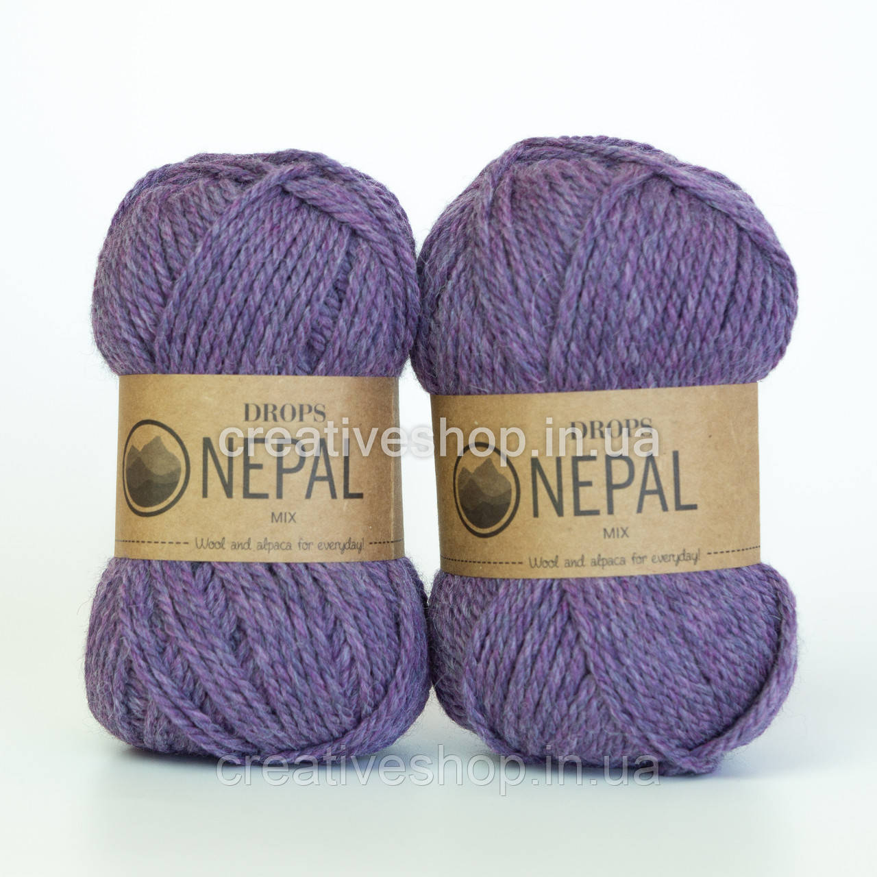 Пряжа Drops Nepal Mix (колір 4434 purple)