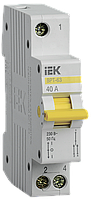 Выключатель-разъединитель трехпозиционный ВРТ-63 1P 40А IEK (MPR10-1-040)