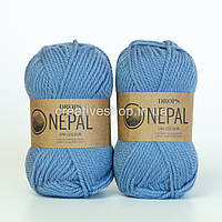 Пряжа Drops Nepal (цвет 6220 blue ice)