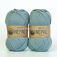 Пряжа Drops Nepal (цвет 7139 grey green)