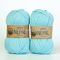 Пряжа Drops Nepal (цвет 8908 aqua blue)