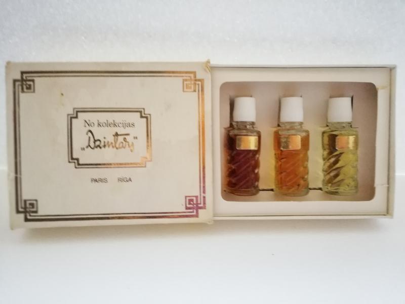 Dzintars Сувенірний набір — Put Vejini + Prieks + Ariels парфуми вінтаж набір 3 шт. по 10 мл