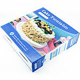 Набір для декору тортів кексів, кондитерські інструменти, 123шт + підставка, фото 2