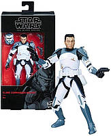 Фигурка Командира Клонов Вольфа Звездные Войны The Black Series Star Wars Clone Commander Wolffe Hasbro E2250