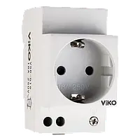 РОЗЕТКА НА DIN-РЕЙКУ 16A VIKO (VSR-G16)