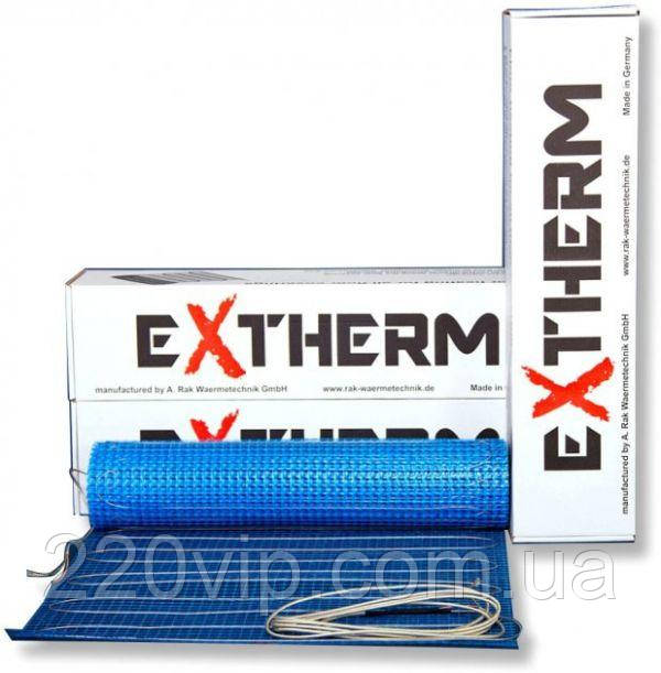 Нагрівальний мат EXTHERM ETL (7 м2/1400 Вт) під ламінат, тепла підлога електрична Екстерм, Екстерм