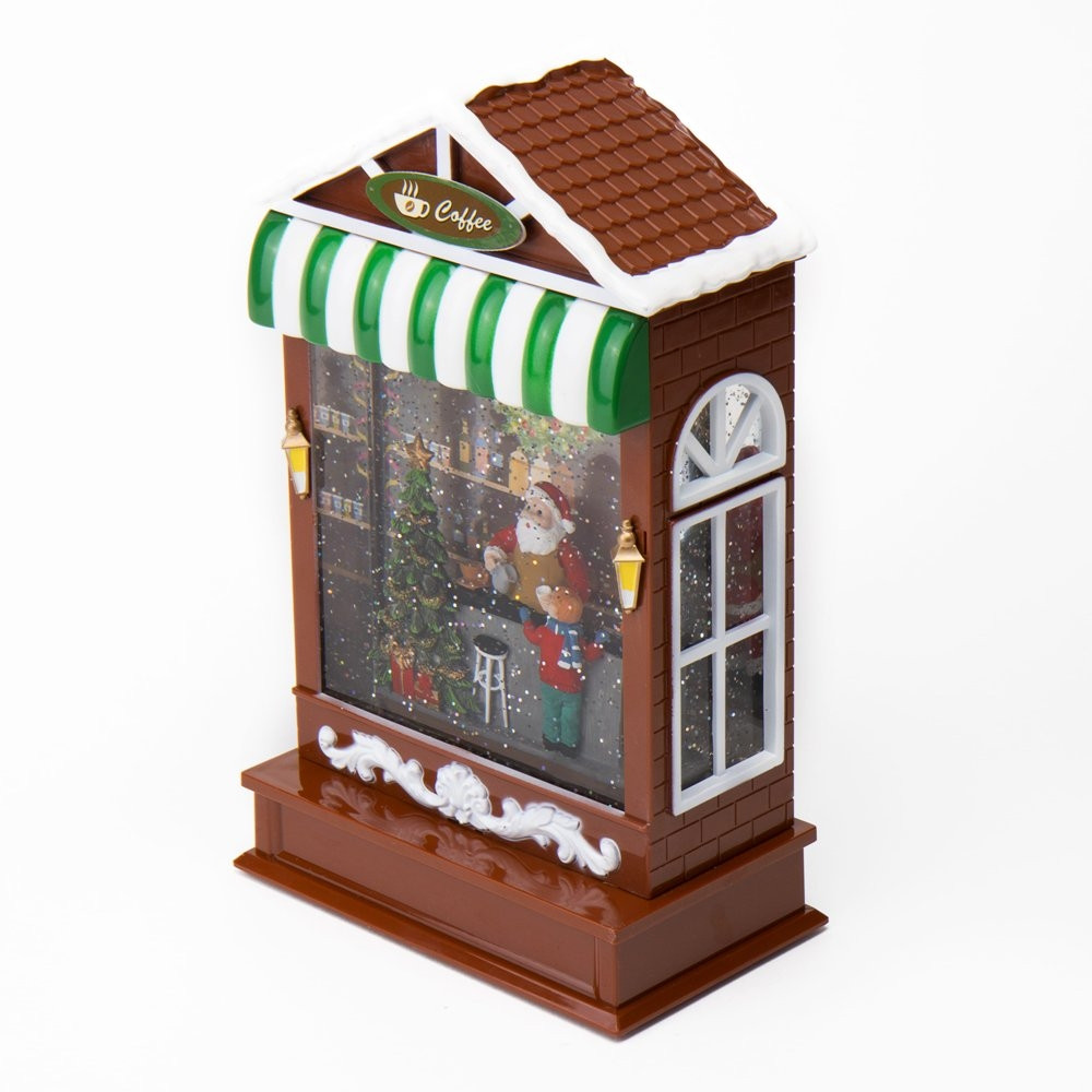 Фігурка музична Різдвяна кав'ярня 29х17 см 16016-019, фото 1
