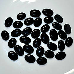 Камінь чорний онікс 14 х 10 мм