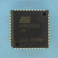 Микроконтроллер 8-бит Atmel AT89C51RD2-UM PLCC44