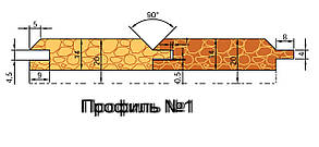 Профіль No1, Р6М5 (Інструментальна сталь)